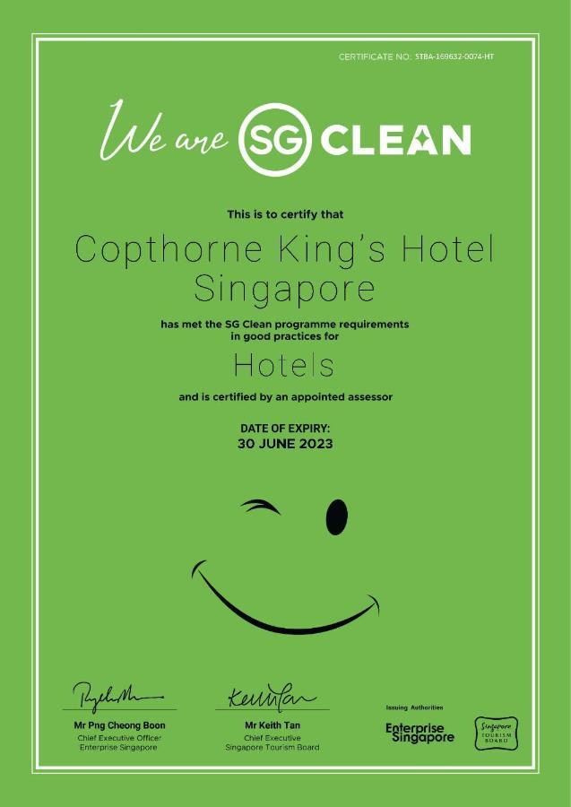 Copthorne King'S Hotel Singapore Exterior photo